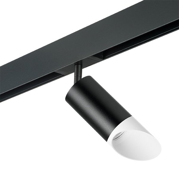 Комплект со светильником Rullo для трека PRO Rullo, черный Lightstar PRO43736