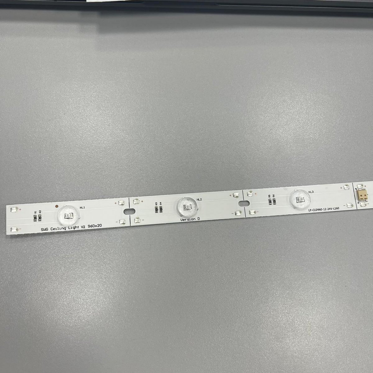 Плата SWG Ceiling vD V2, LED 2835 24V 12W 5000K, с линзой 160°, LP-CLD960-12-24V-L160-W