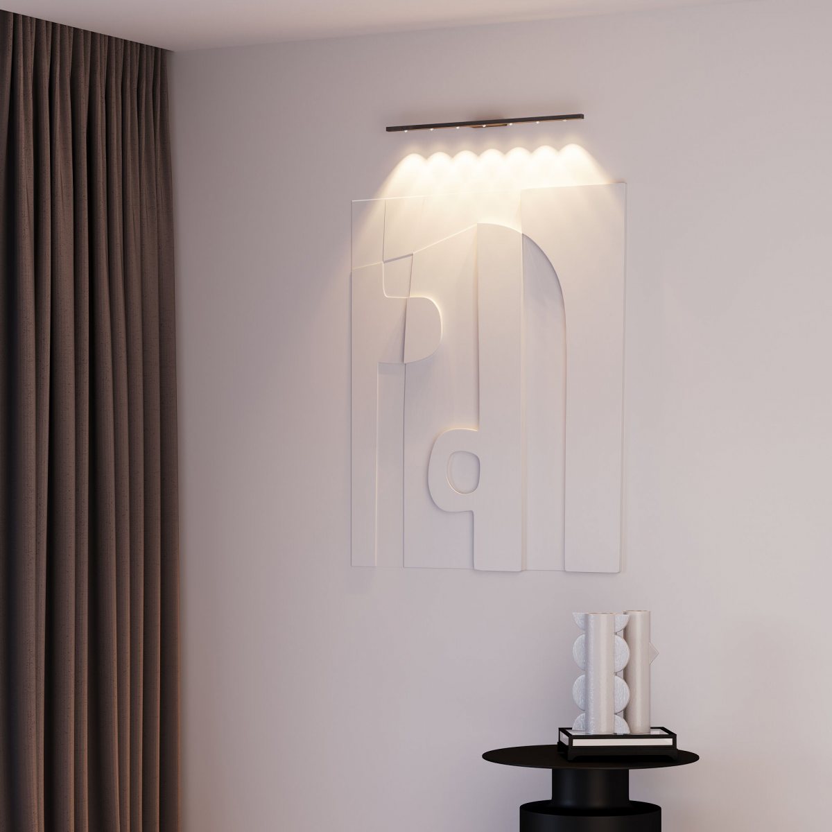 Светильник настенный светодиодный Artline титан 40162/LED