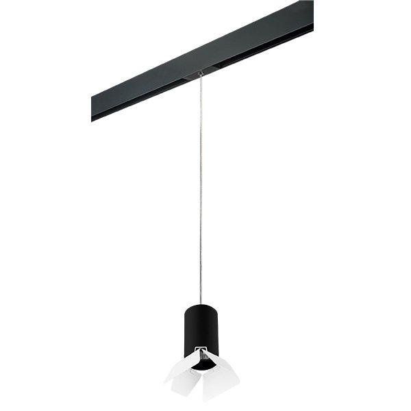 Комплект со светильником Rullo для трека PRO Rullo, черный Lightstar PRORP437436