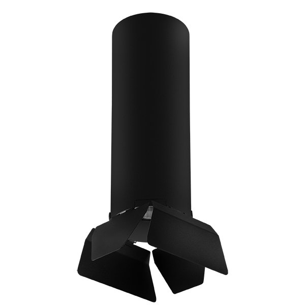 Комплект со светильником Rullo, черный Lightstar R6497487