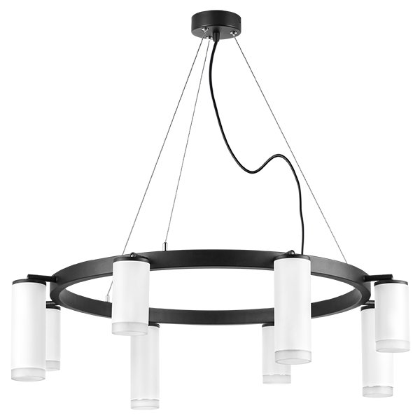 Люстра подвесная Rullo, черный Lightstar LR0183648640