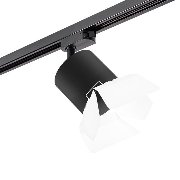 Комплект со светильником Rullo, черный Lightstar R1T3487486