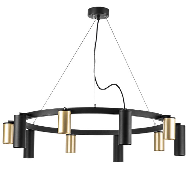 Люстра подвесная Rullo, черный Lightstar LR020405875