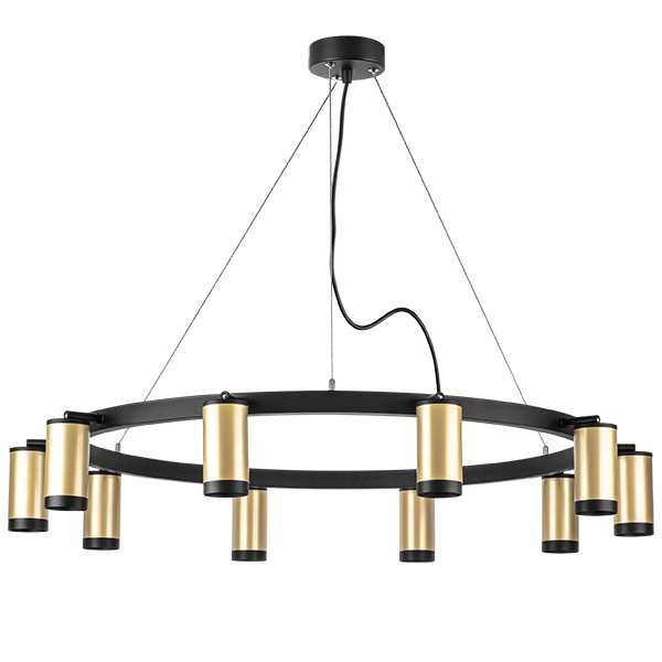 Люстра подвесная Rullo, черный Lightstar LR02040037