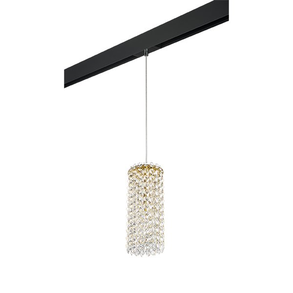 Комплект с подвесом Cristallo для трека PRO Cristallo, золото Lightstar PRO795322
