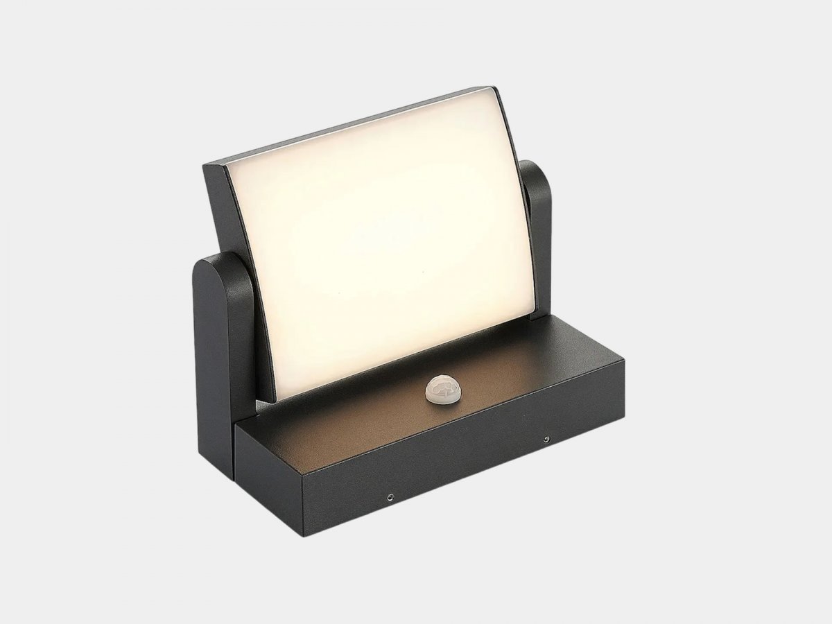Бра настенное SWG с сенсором NEW, черный, 18Вт 3000К IP54, GW-007-18-BL-WW-2