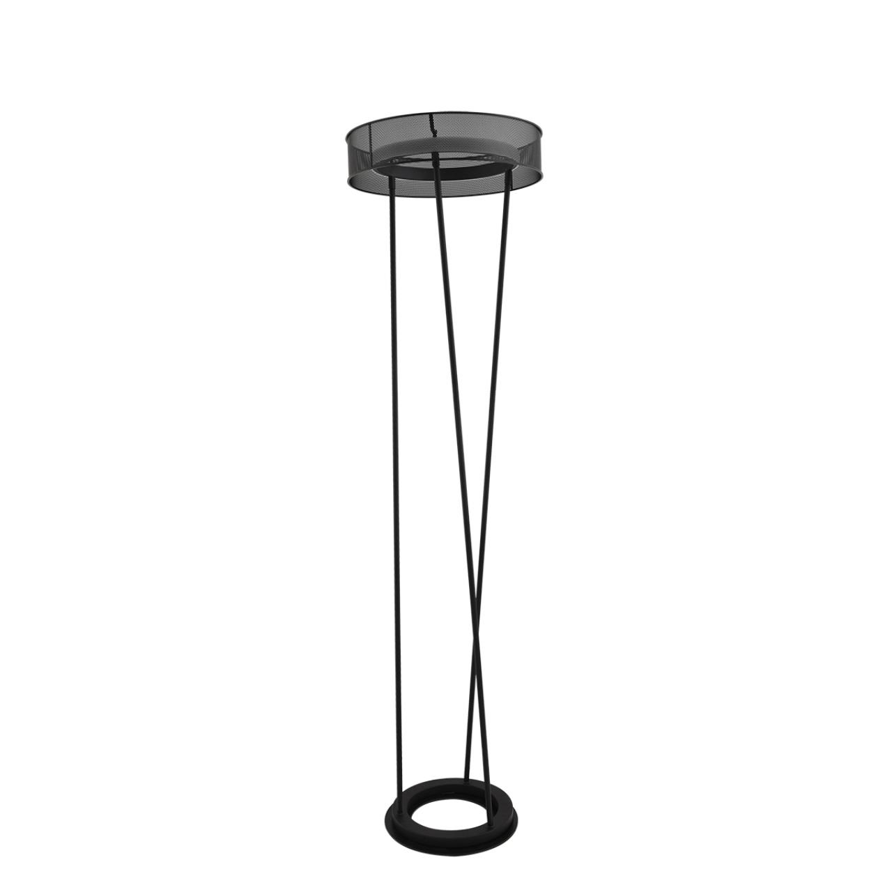Черный, металл/силикон Торшер LED 30W 3000/4000/6000K 220V ALVA LEDIO, арт. 8370/30FL