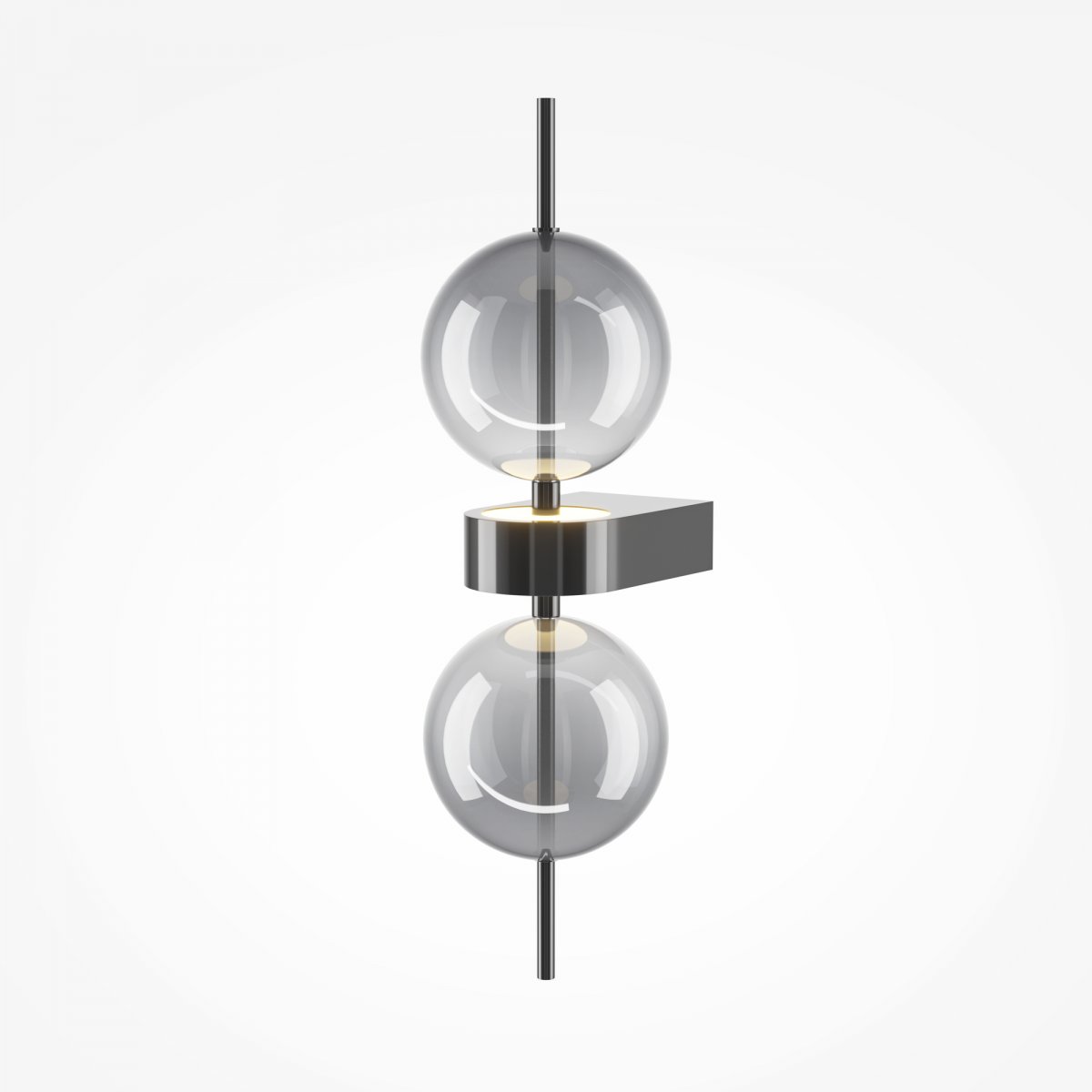 Бра Maytoni Double Moon MOD478WL-L8B3K, черный