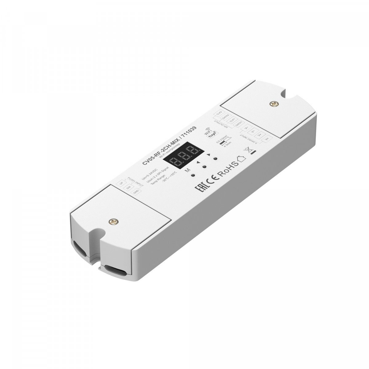 Контроллер Wi-Fi SPI 12-24В Комбинированный (MIX) 360Вт Maytoni 711039, белый