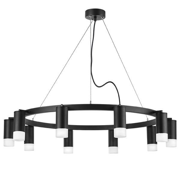 Люстра подвесная Rullo, черный Lightstar LR0203701