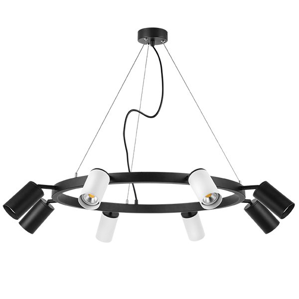 фото Люстра подвесная Rullo, черный Lightstar LR018364374