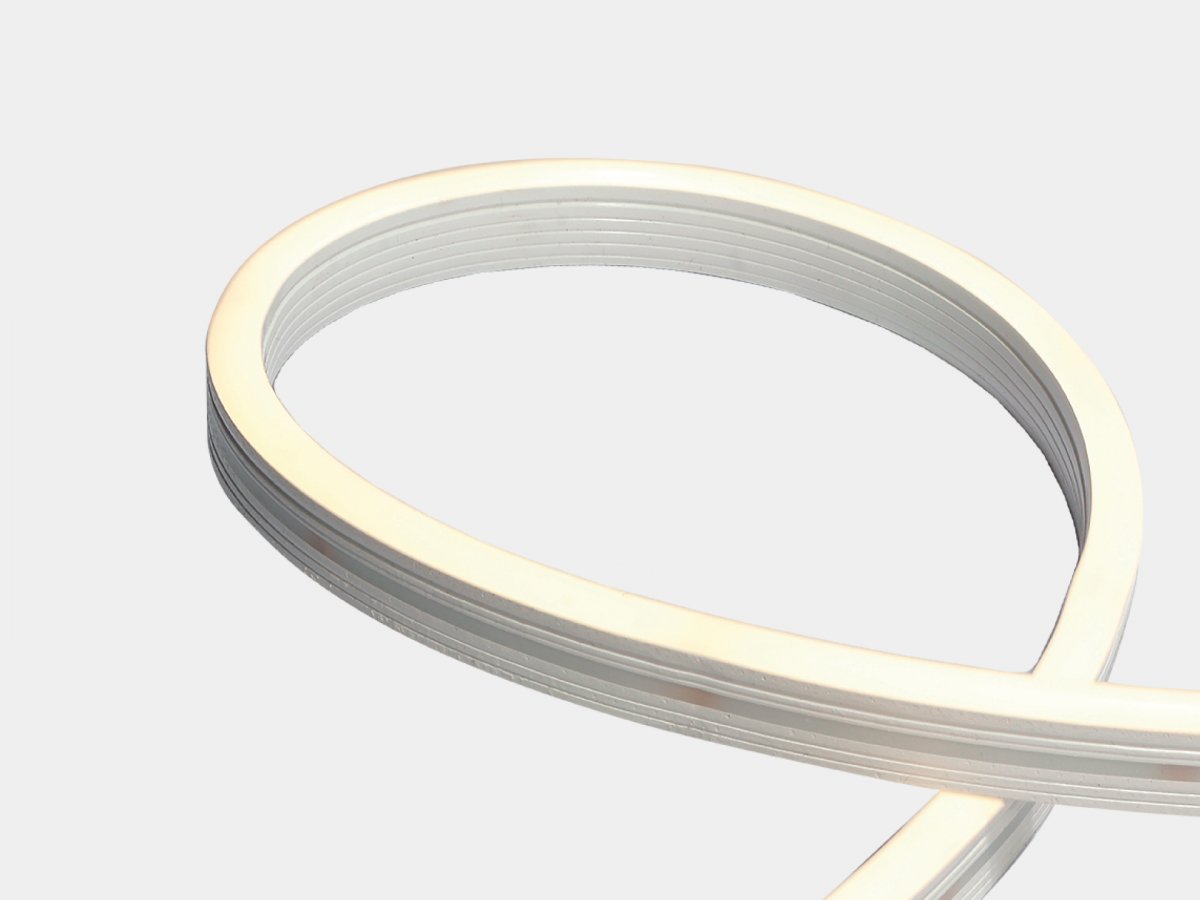 Лента неоновая пост тока SWG,6*12мм, IP67, 24В,SMD2835,144led/m,9,6W/m,3000К Std, NE-CC2120-24-9.6-WW, катушка 20 м