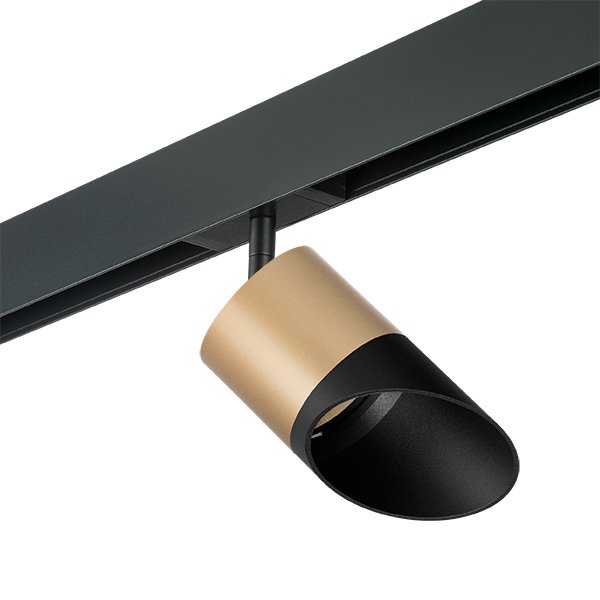 Комплект со светильником Rullo для трека PRO Rullo, черный Lightstar PRO349087