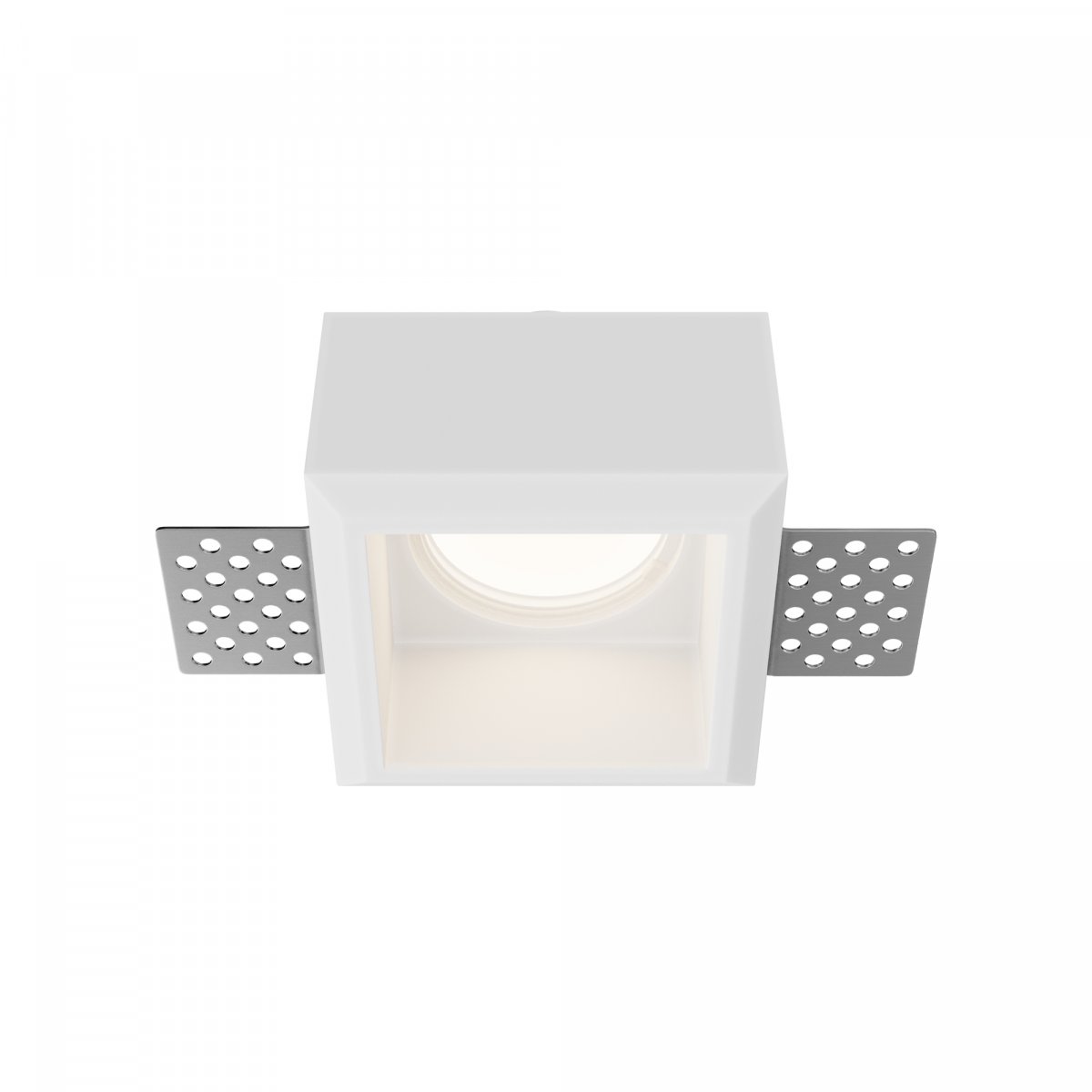 Встраиваемый светильник Maytoni Technical Gyps Modern DL131-GU10-01-W, белый