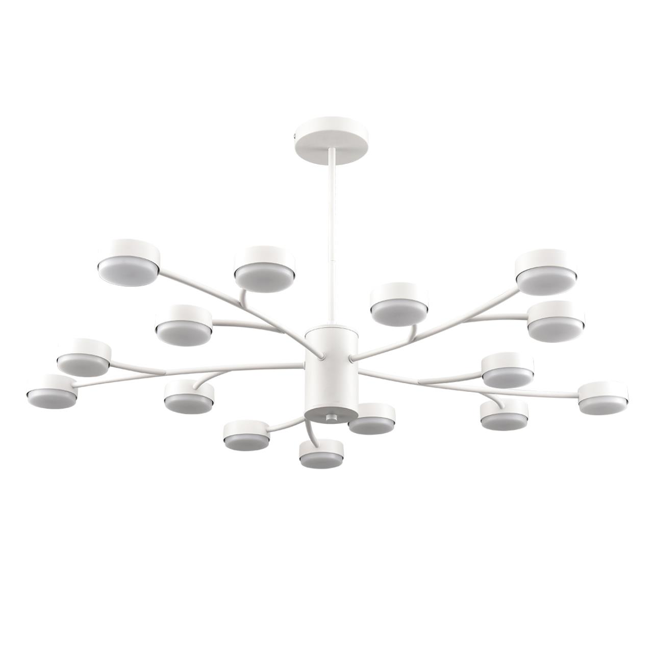 Металл/металл белый/белый Люстра GX53 LED 15*7W 220V TORINA COMFI, арт. 8265/15