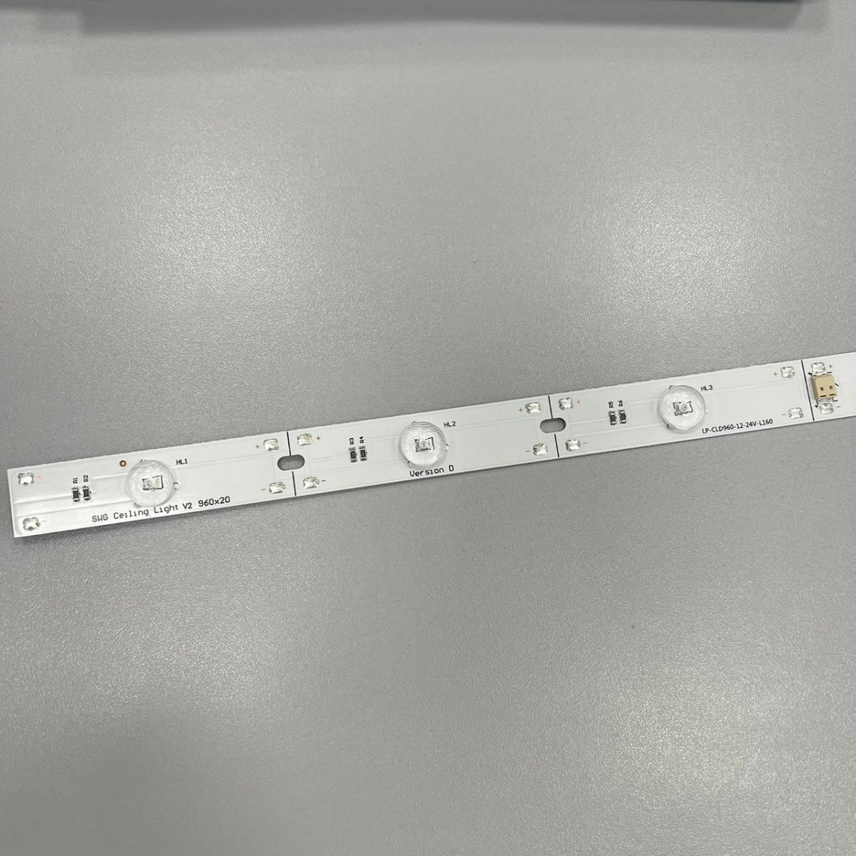 Плата SWG Ceiling vD V2, LED 2835 24V 12W 4000K, с линзой 160°, LP-CLD960-12-24V-L160-NW