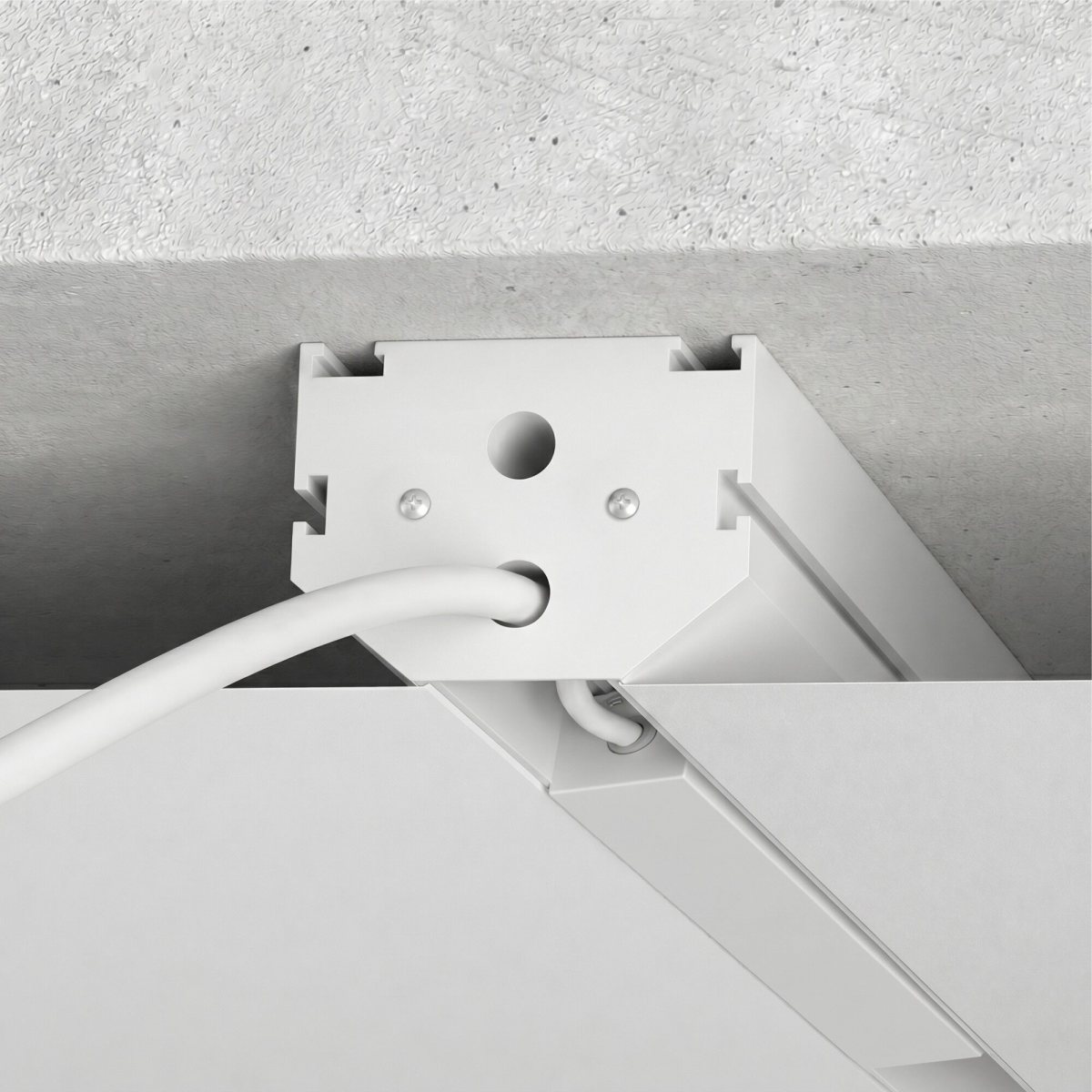 Slim Magnetic Заглушки для шинопровода в натяжной потолок 85204/00 белый 2 шт. 85206/00
