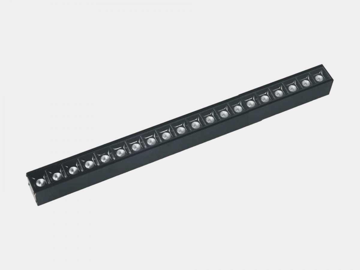 LED трековый диммируемый светильник SY Черный 30Вт 4000К, SWG SY-DIM-601225-BL-30-NW