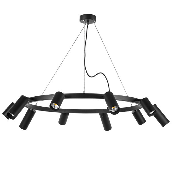 фото Люстра подвесная Rullo, черный Lightstar LR020375875