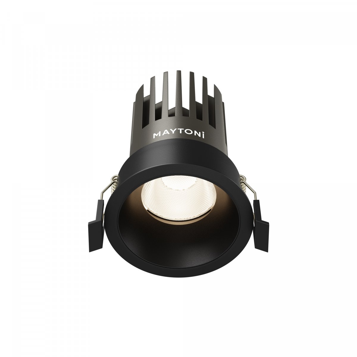 Встраиваемый светильник Maytoni Technical Dip DL117-15W-4K-B, черный