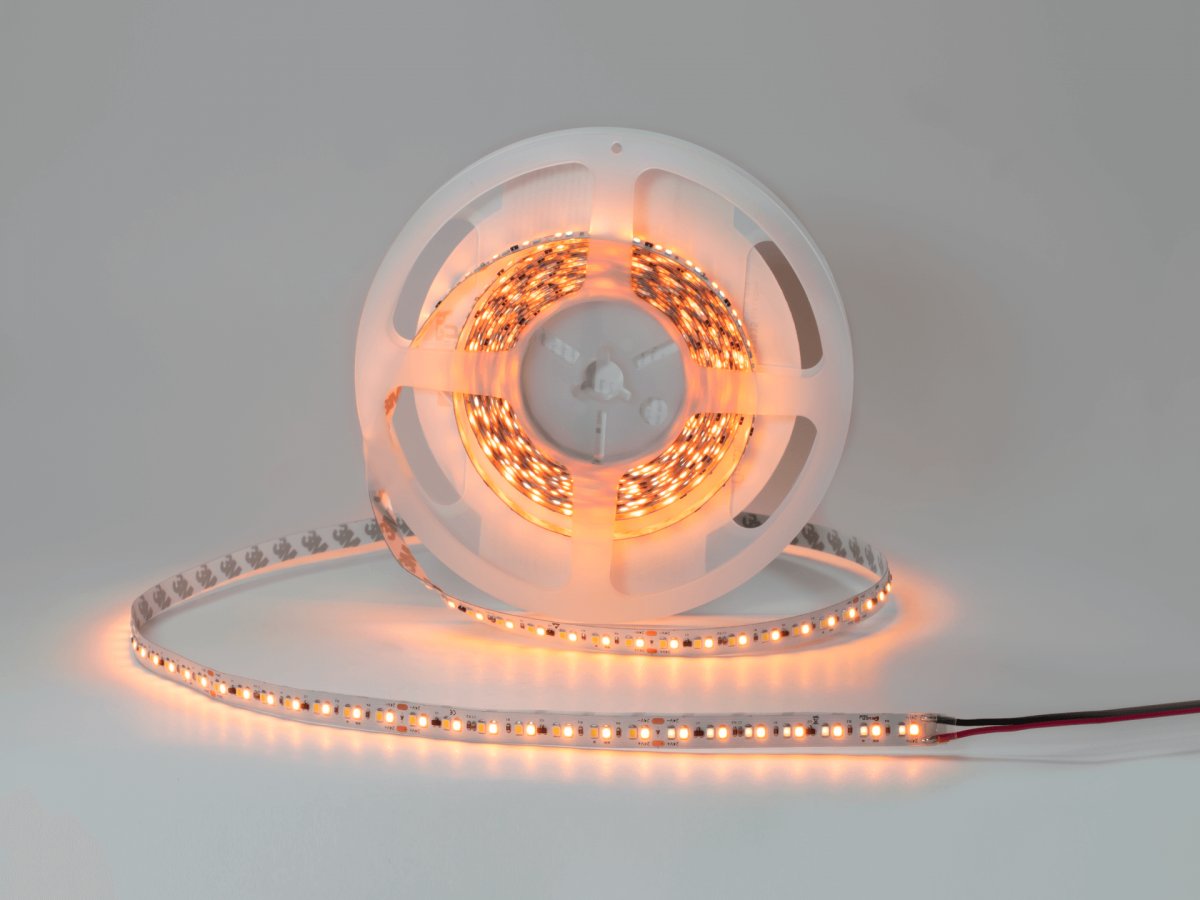 Лента светодиодная SWG DSG 2835 D2W 168L-V24-IP33, 1800-3100K, 840LED, 17.3W/m, 5000*10*2 mm, катушка 5 м