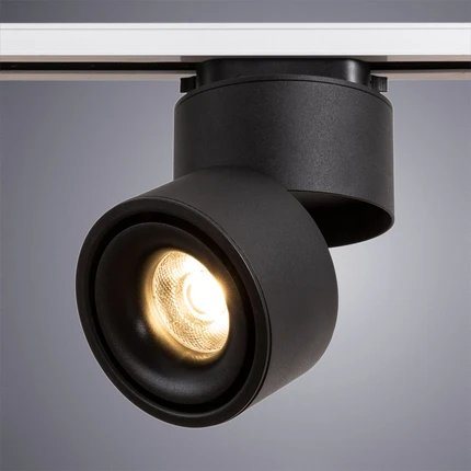 фото Трековый светильник Arte Lamp ARCTURUS A7716PL-1BK
