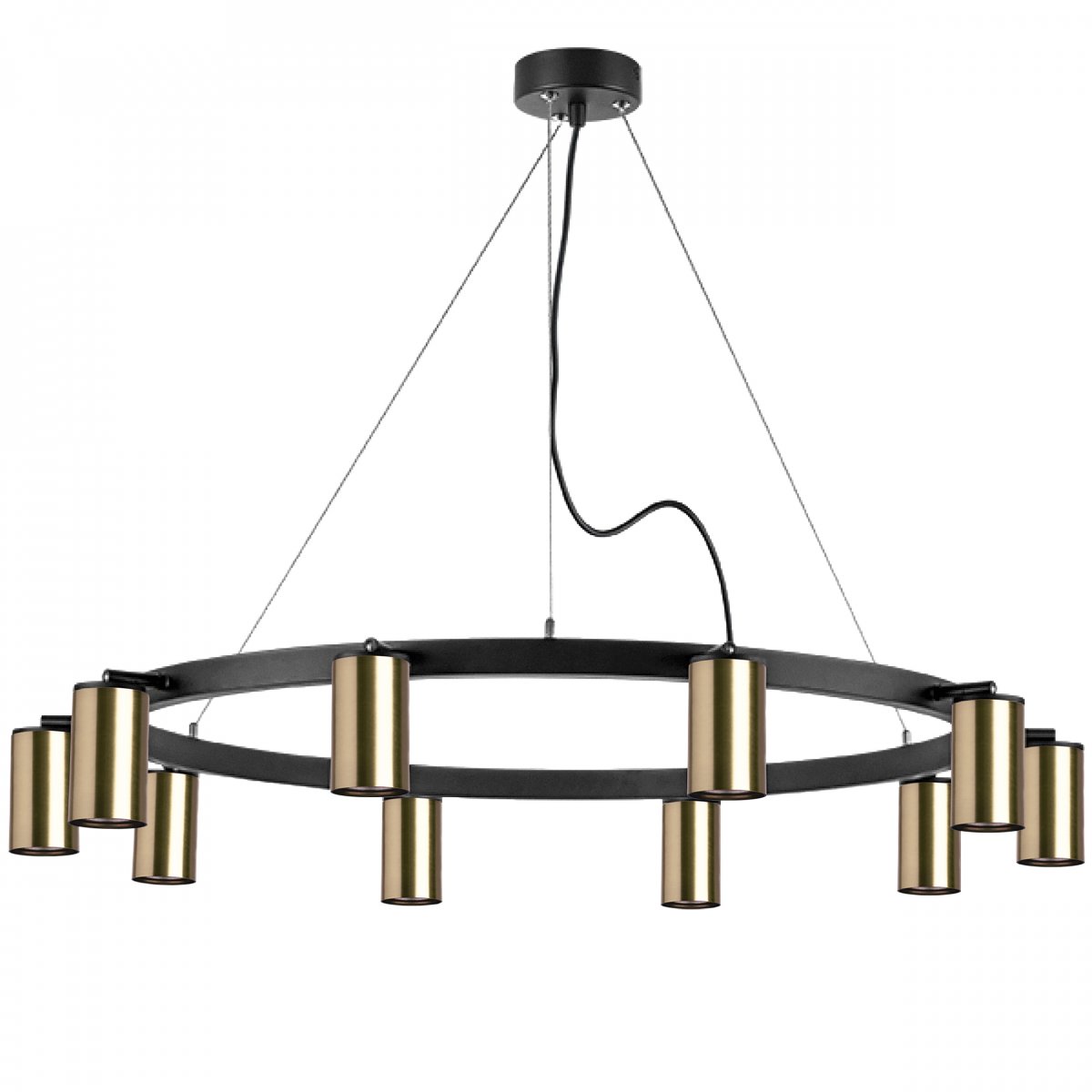 Люстра подвесная Rullo, черный Lightstar LR0214110103