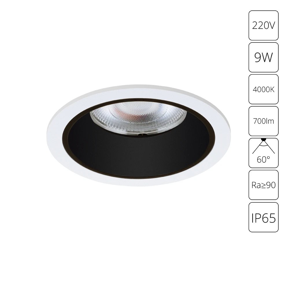 Точечный встраиваемый светильник Arte Lamp CHESS A3313PL-1WH