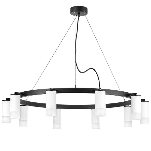 Люстра подвесная Rullo, черный Lightstar LR0203601