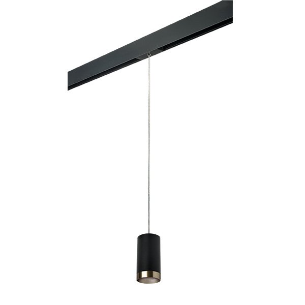 Комплект со светильником Rullo для трека PRO Rullo, черный Lightstar PRORP437431