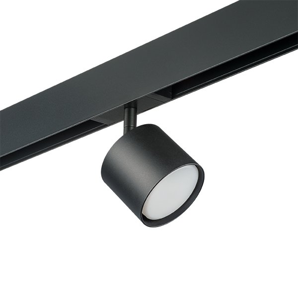 Комплект со светильником Rullo для трека PRO Rullo, черный Lightstar PRO3487