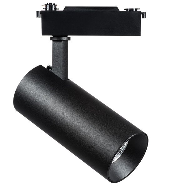 Светильник трековый для BARRA 220V 25W 3000/4000/6000K 24° черный Fuoco Lightstar 218237