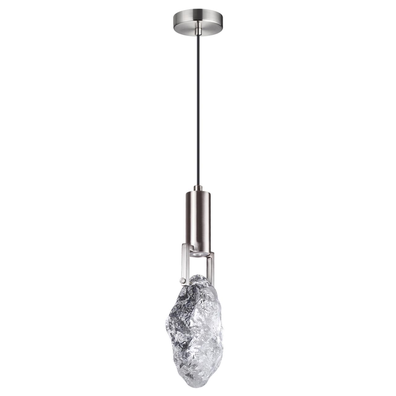 Подвесной светильник матовый никель/металл/стекло IP20 LED 5W 200Лм 3000K LIA MIDCENT, арт. 6696/5L