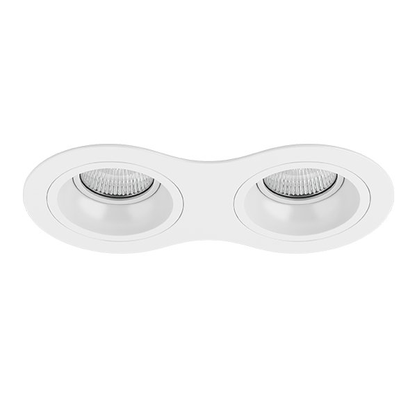Комплект из светильников и рамки DOMINO, белый Lightstar D6260606