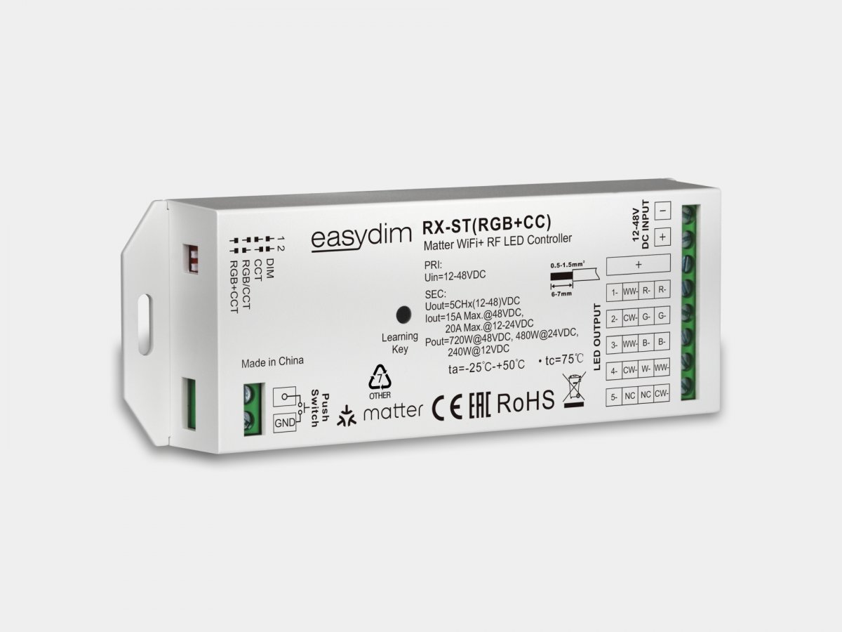 Приемник SWG EasyBus Matter, ES-B-RX-MT (RGB+CCT)