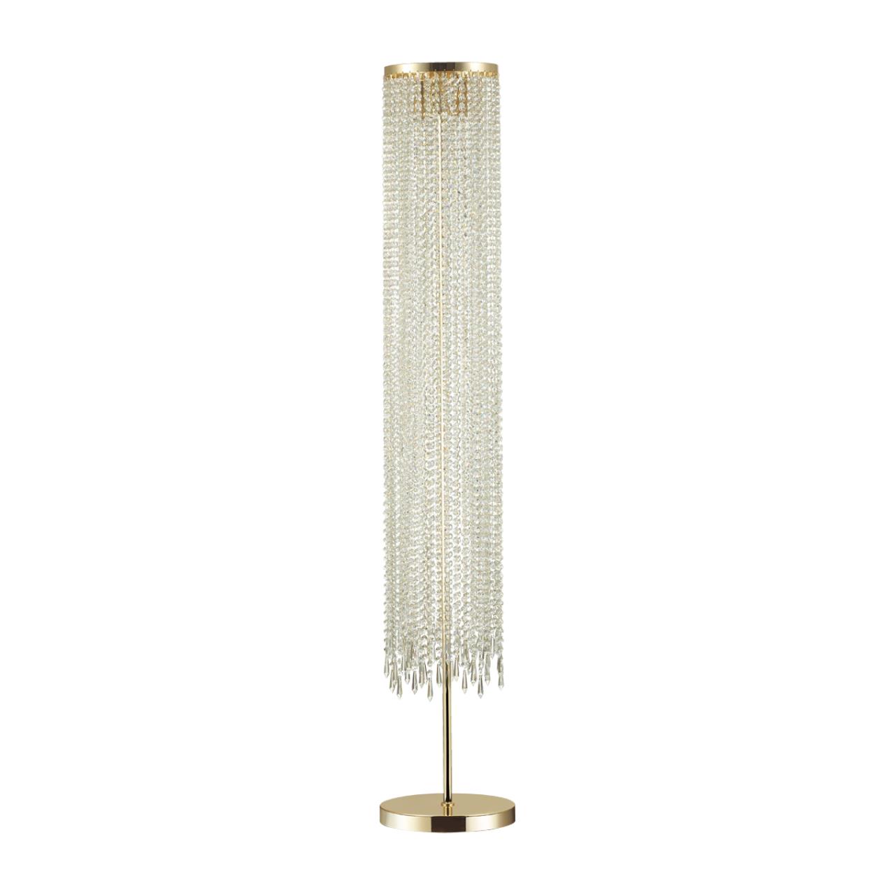 Золотой/прозрачный металл/хрусталь Торшер GU10 3*50W CHOKKA MODERN, арт. 5028/3F