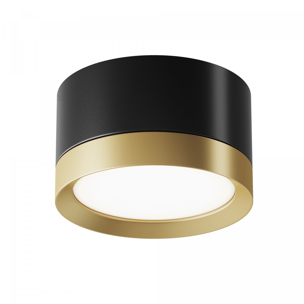 Потолочный светильник Maytoni Technical Hoop C086CL-GX53-SRD-BG, черный с золотом