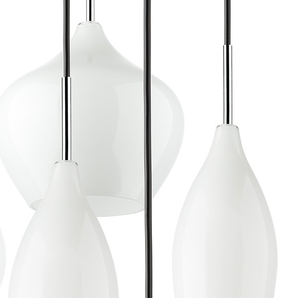 фото Подвес 6х40W E14 Pentola, хром Lightstar 803060