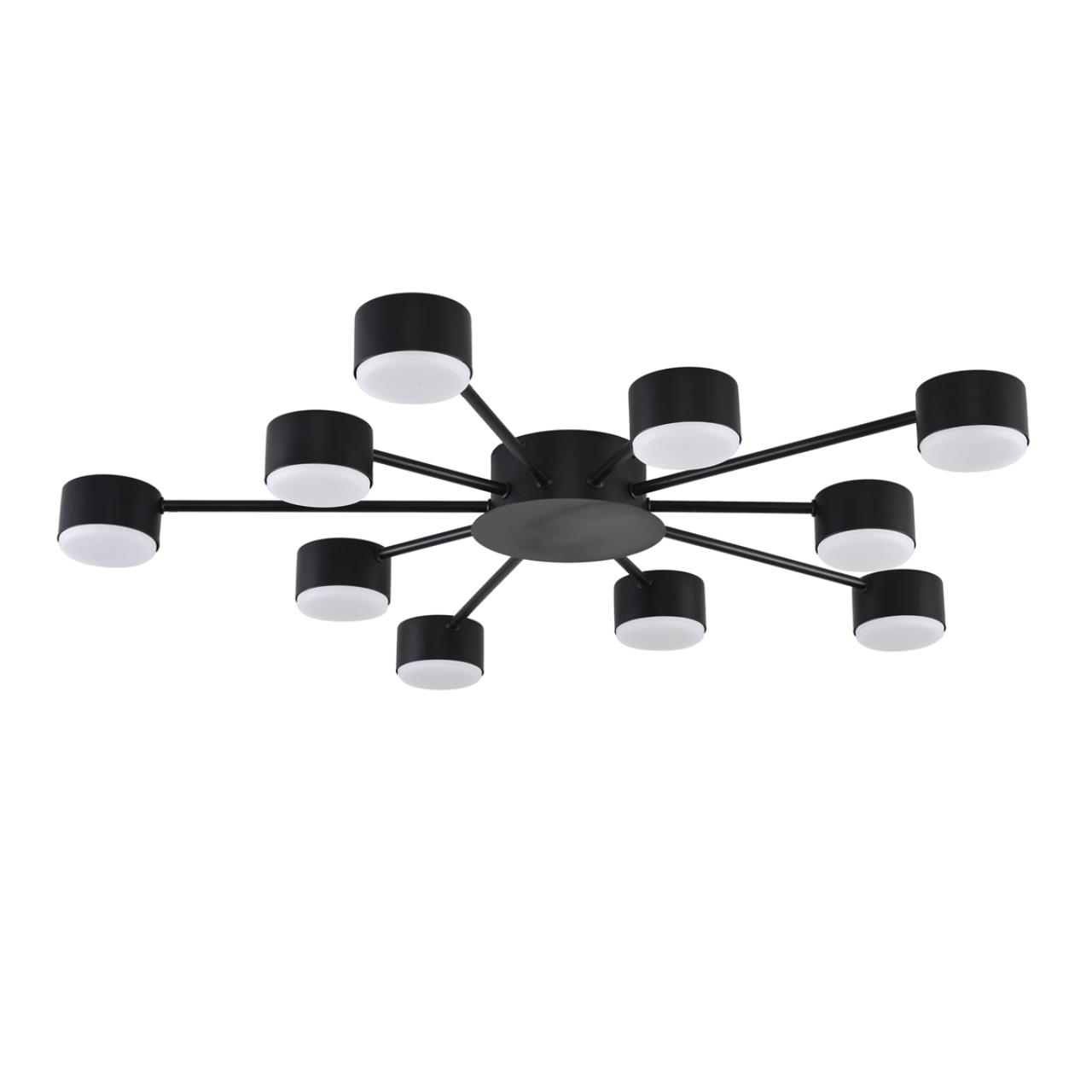 Черный, металл Люстра GX53 LED 10*7W 220V TORINA COMFI, арт. 8344/10C