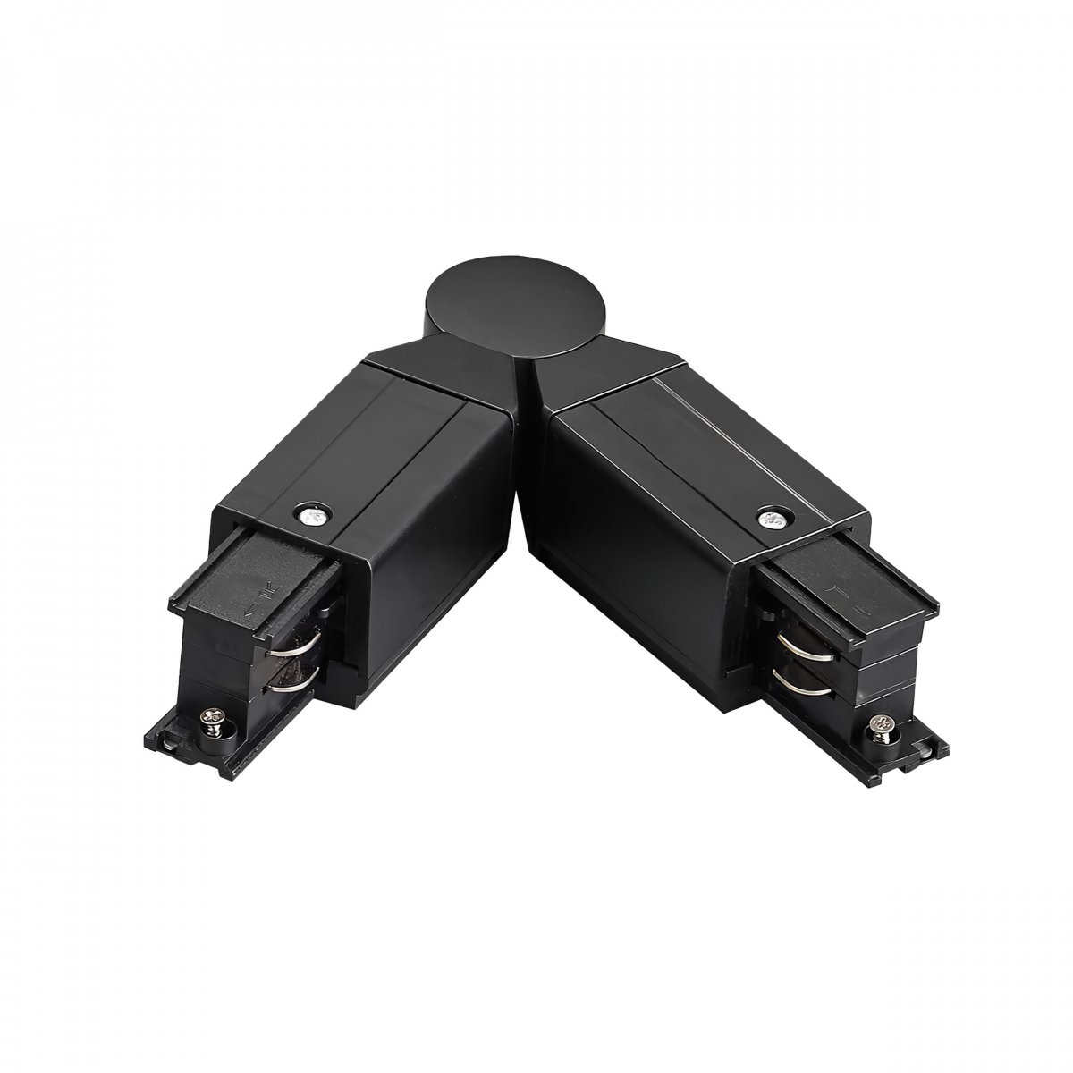 Соединение с меняющимся углом к треку 5040xx-(F)/(R) Quattro, черный Lightstar 504157-FRPI
