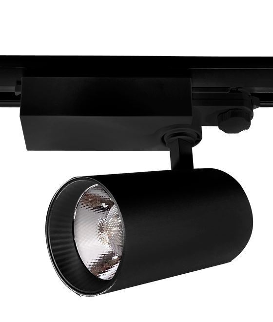 Светильник светодиодный TR4440 трековый COB 40W 4200К цвет:черный