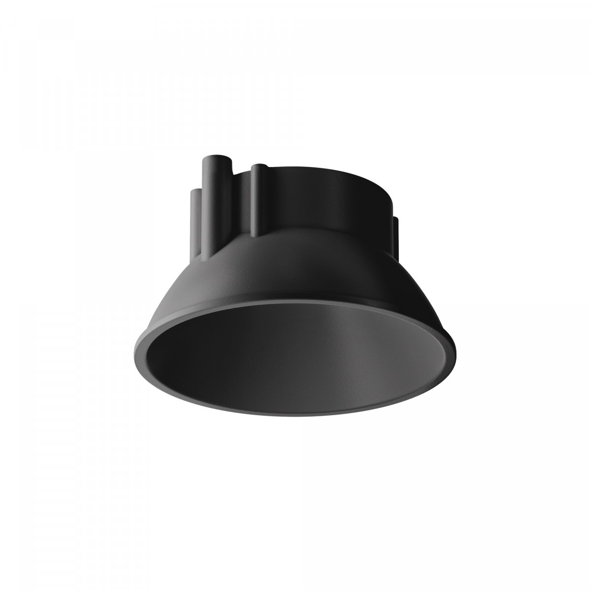 Декоративная черная рамка-отражатель для светильников серии Альфа / Alfa LED Maytoni Technical Ring8-10W-RD-B, черный