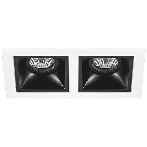 Комплект из светильников и рамки DOMINO, белый Lightstar D5260707
