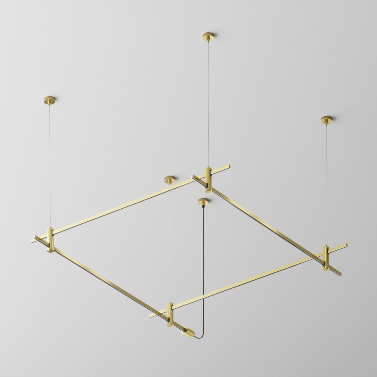 Готовая конструкция (набор) Maytoni Technical TFC-Flar-H08-BS, латунь