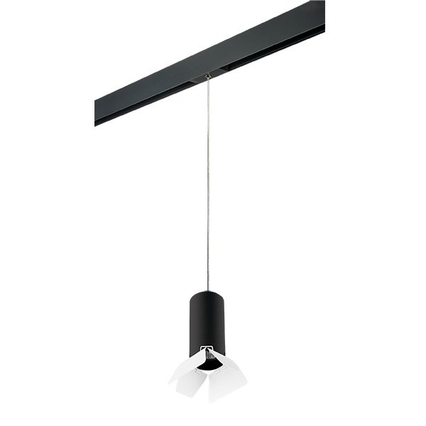 Комплект со светильником Rullo для трека PRO Rullo, черный Lightstar PRORP487436