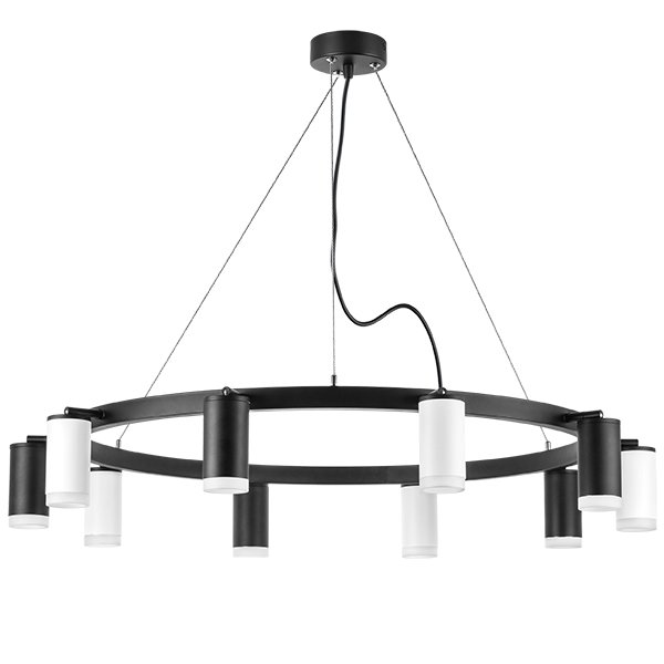 Люстра подвесная Rullo, черный Lightstar LR0203753650