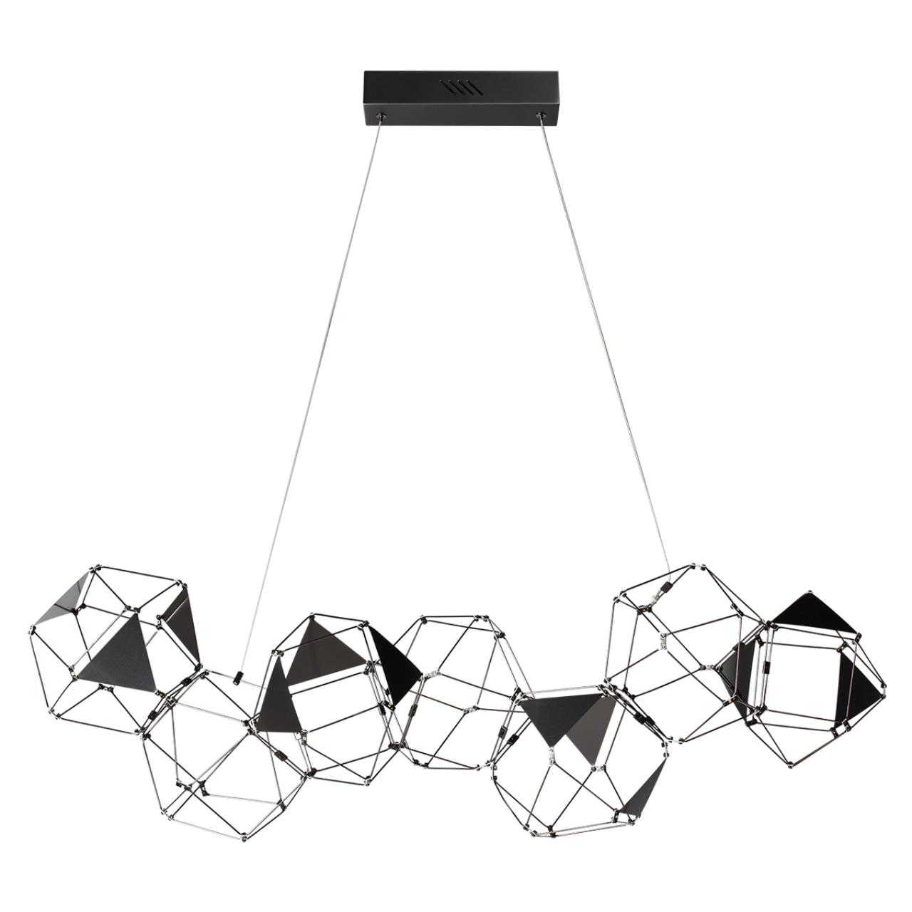 Черный хром/металл Люстра LED 32W 4000K 1900Лм TRELLIS L-VISION, арт. 5087/32L