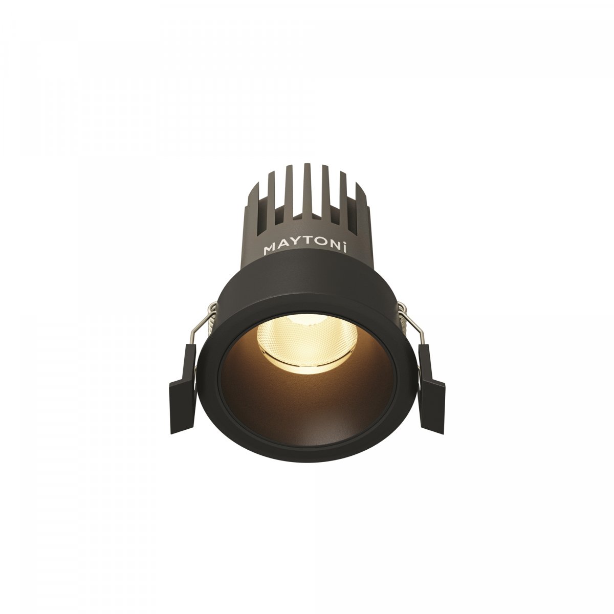 Встраиваемый светильник Maytoni Technical Dip DL115-10W-3K-B, черный