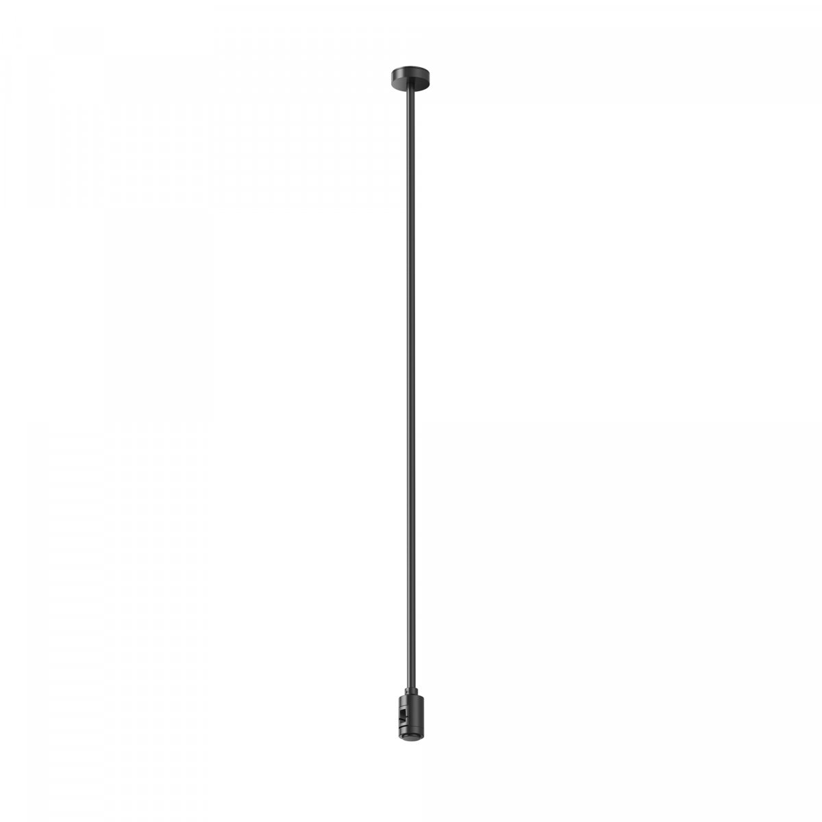 Крепление потолочное Длинное / Long одинарное 760мм Flarity черный Maytoni Technical TRA159C-SL1-B